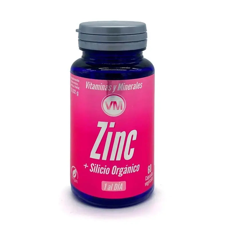 Ynsadiet Zinc + Organic Silicon , 60 capsules