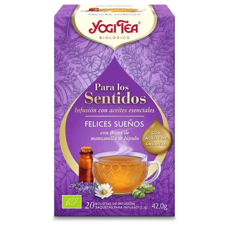 Yogi Tea For The Senses Happy Dreams, 17 sachets