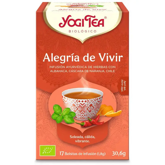 Yogi Tea Yogi Tea Joy Of Living Comforting, 17 Pouches