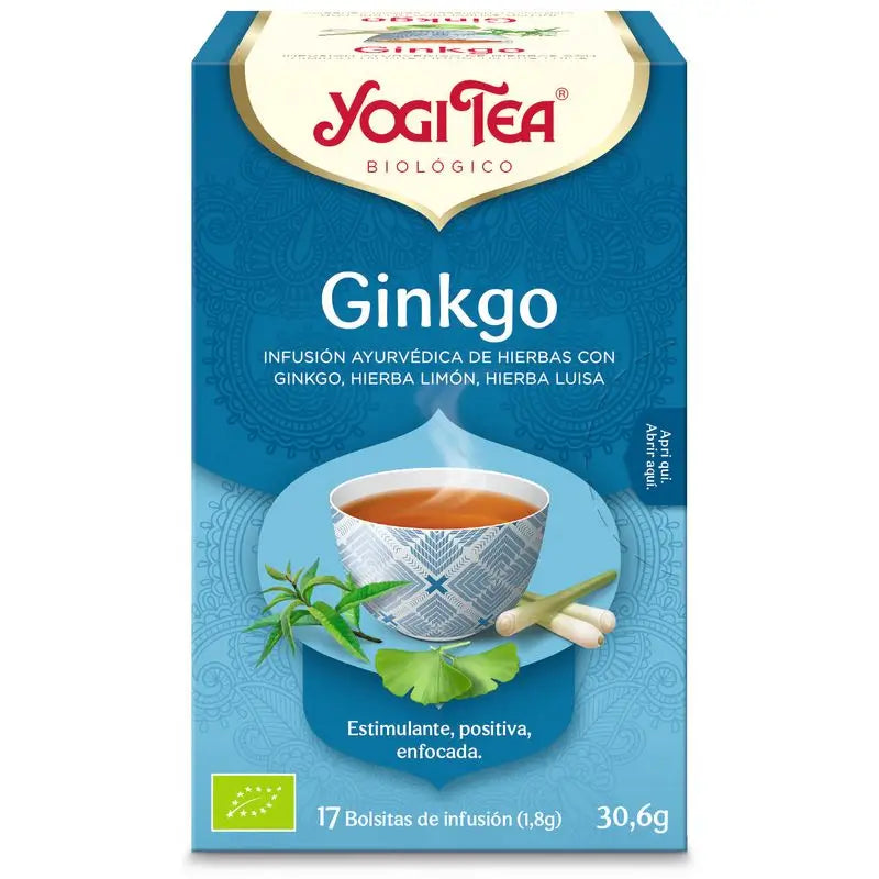 Yogi Tea Yogi Tea Ginkgo , 17 sachets of 1,8 grams