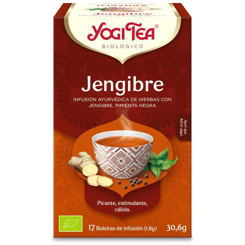 Yogi Tea Yogi Tea Ginger Tea, 17 X 1,8 Gr