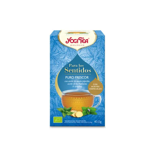 Yogi Tea Biológico Puro Frescor 20 Bolsitas