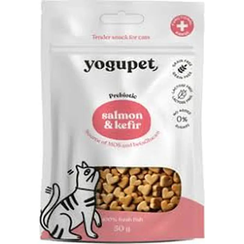 Yogupet Semi-moist Cat Snack Pork & Yoghurt Flavour , 50 g