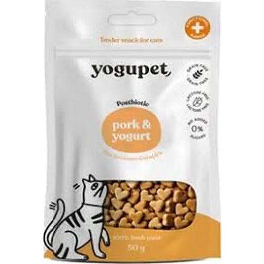 Yogupet Semi-moist Cat Snack Salmon & Kefir Flavour , 50 g