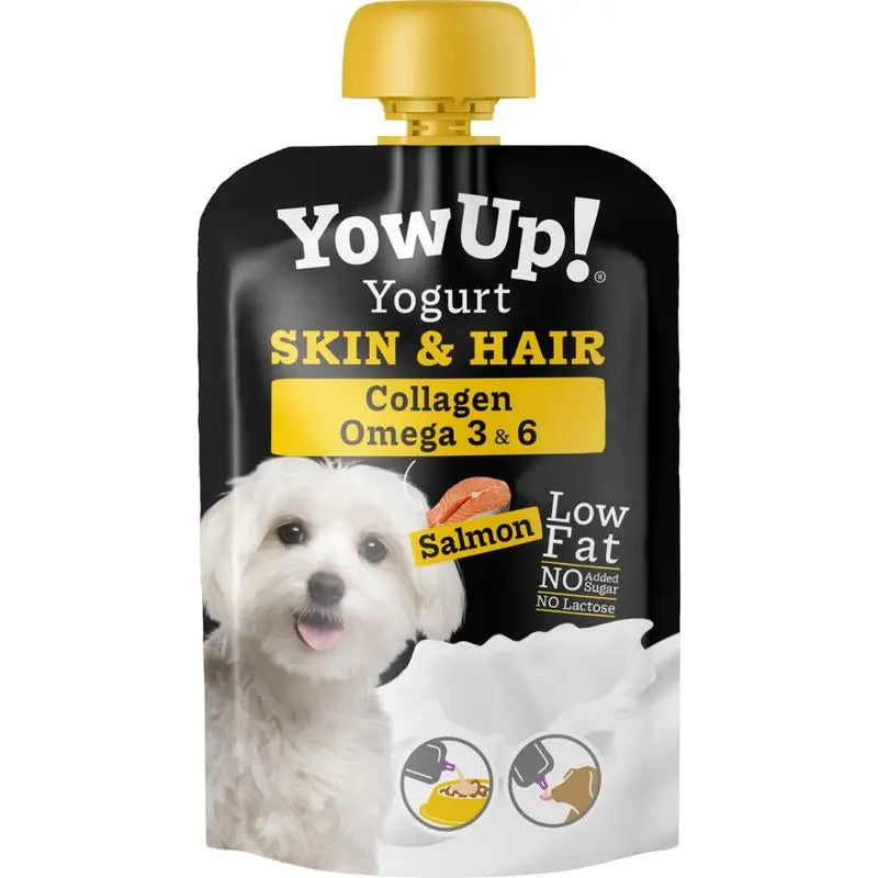 Yow Up Pouch Yoghurt Dogs Skin&Hair 10X115Gr Box