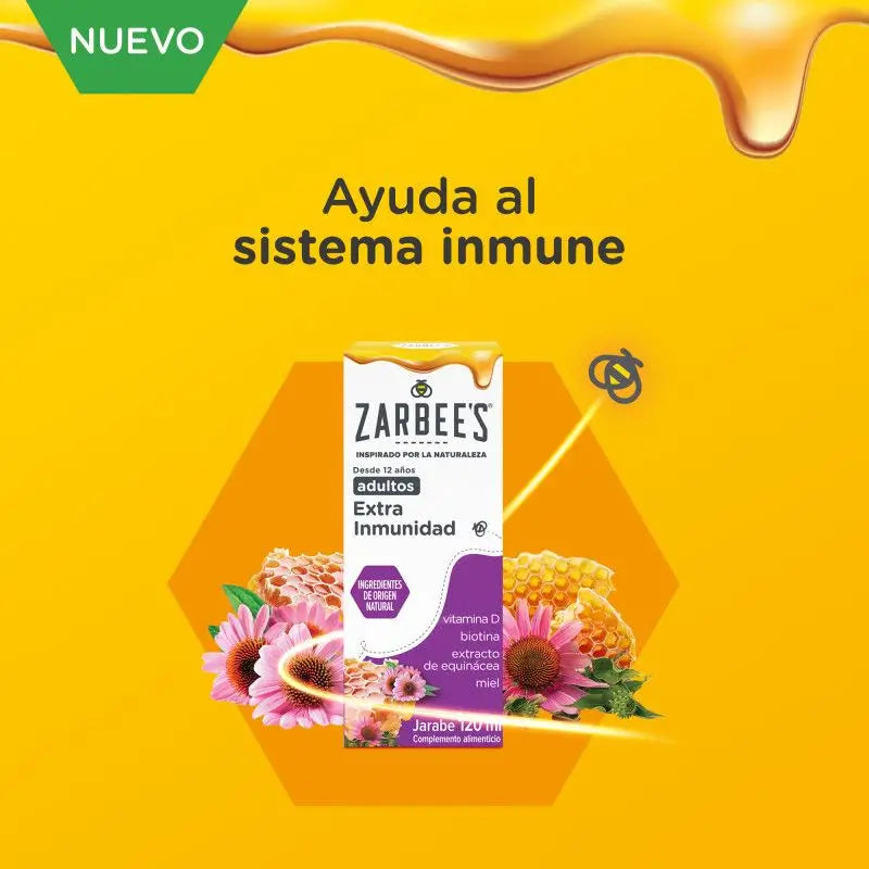 Zarbee'S Adult Extra Immunity Syrup With Honey And Echinacea Extract , 120 ml