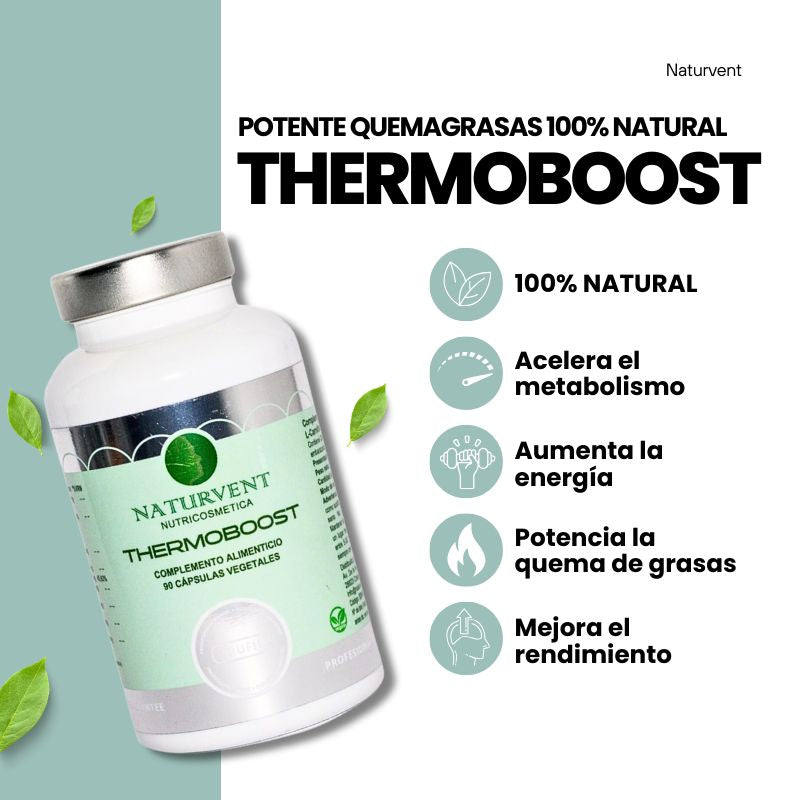 Naturvent Thermoboost Fat Burner, 90 capsules