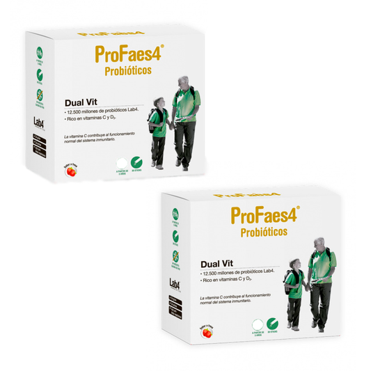 Profaes4 Probiotics Dual Vitamins Pack 2x30 Sticks