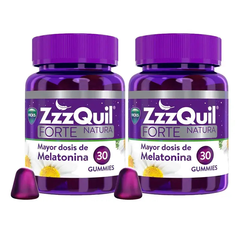 Zzzquil Natura Forte Melatonin , 2x30 Gummies