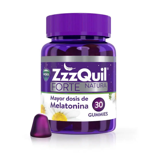 Zzzquil Natura Forte Melatonin , 30 gummies