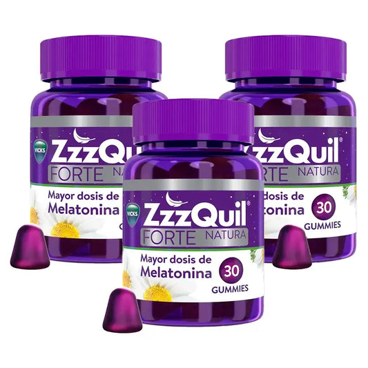 Zzzquil Natura Forte Melatonin , 3x30 Gummies