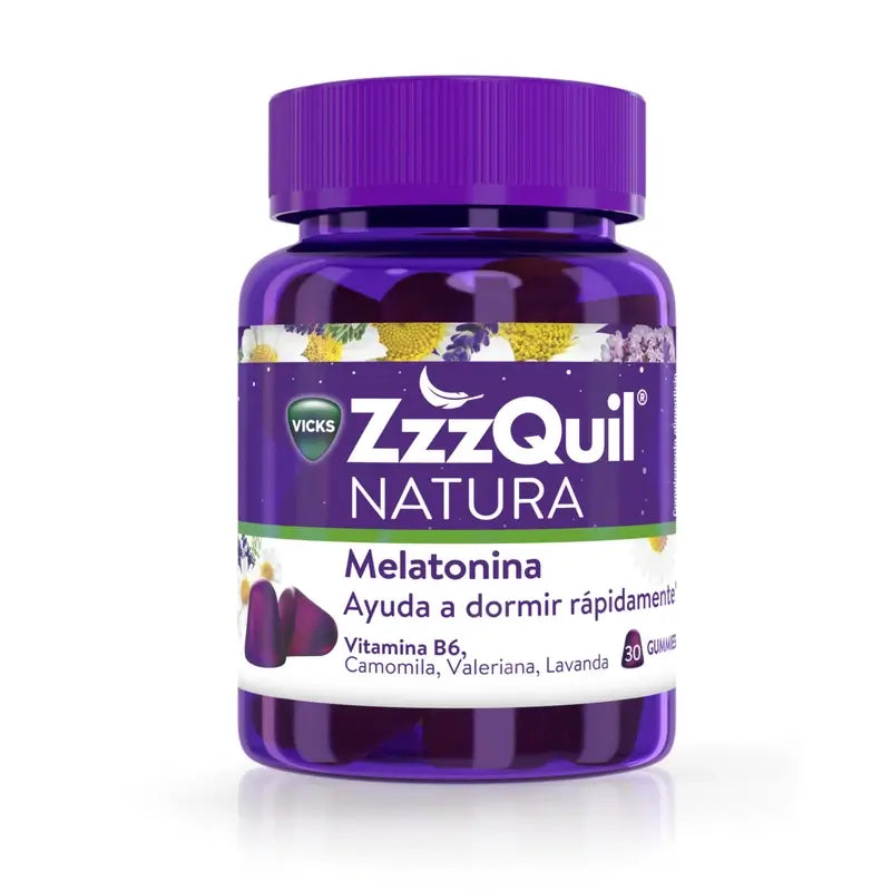 ZzzQuil Natura Melatonin, 30 Gummies