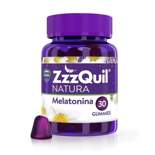 ZzzQuil Natura Melatonin, 30 Gummies